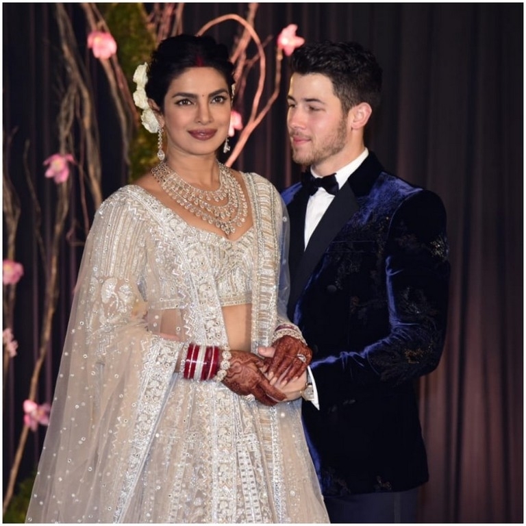 Priyanka Chopra - Nick Jonas Wedding Reception - 2 / 15 photos