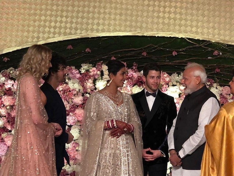 Priyanka Chopra - Nick Jonas Wedding Reception - 3 / 15 photos