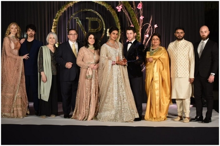 Priyanka Chopra - Nick Jonas Wedding Reception - 5 / 15 photos