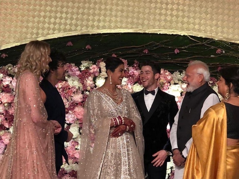 Priyanka Chopra - Nick Jonas Wedding Reception - 6 / 15 photos