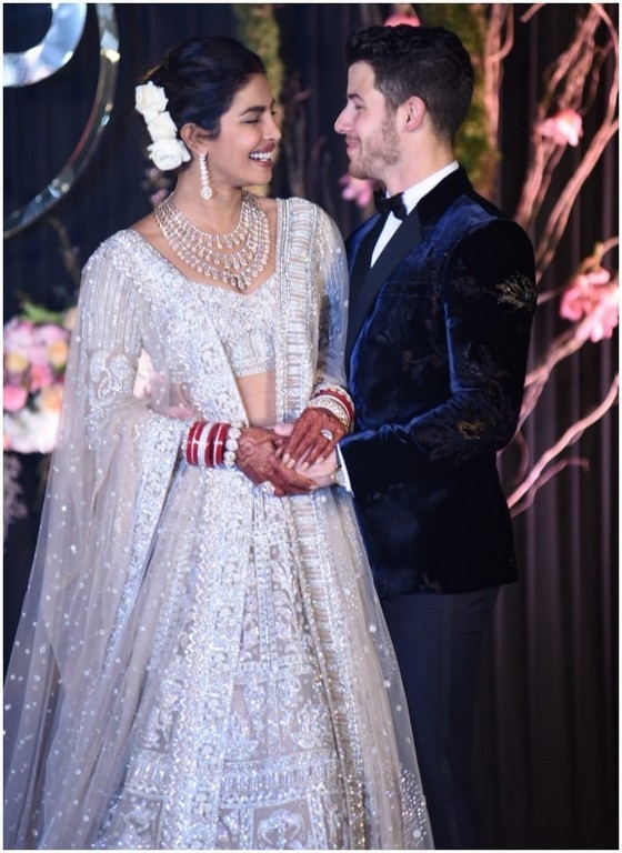 Priyanka Chopra - Nick Jonas Wedding Reception - 7 / 15 photos