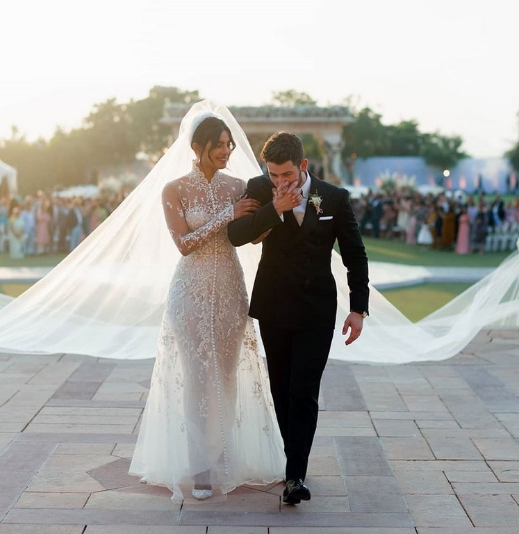 Priyanka Chopra - Nick Jonas Wedding Reception - 8 / 15 photos