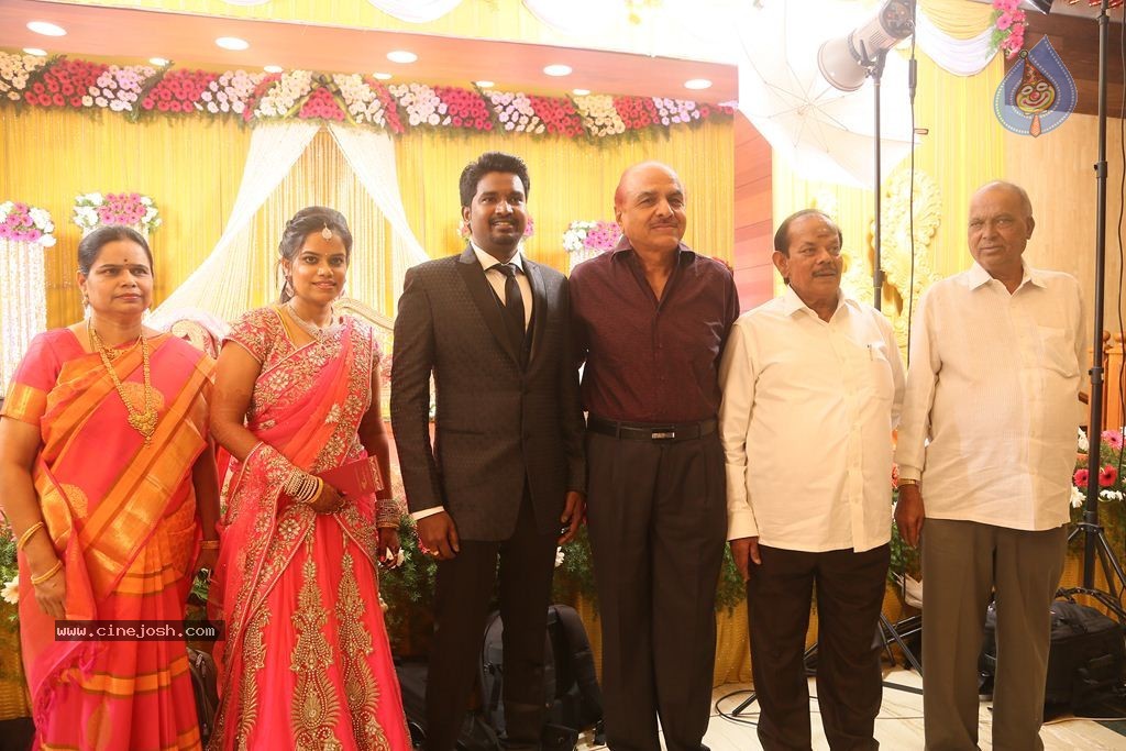 Producer Amutha Durairaj Daughter Wedding Reception - 9 / 57 photos