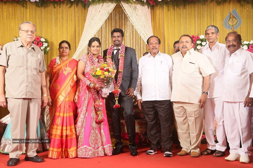 Producer Amutha Durairaj Daughter Wedding Reception - 11 / 57 photos