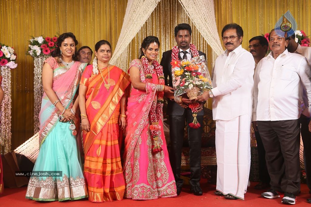 Producer Amutha Durairaj Daughter Wedding Reception - 21 / 57 photos