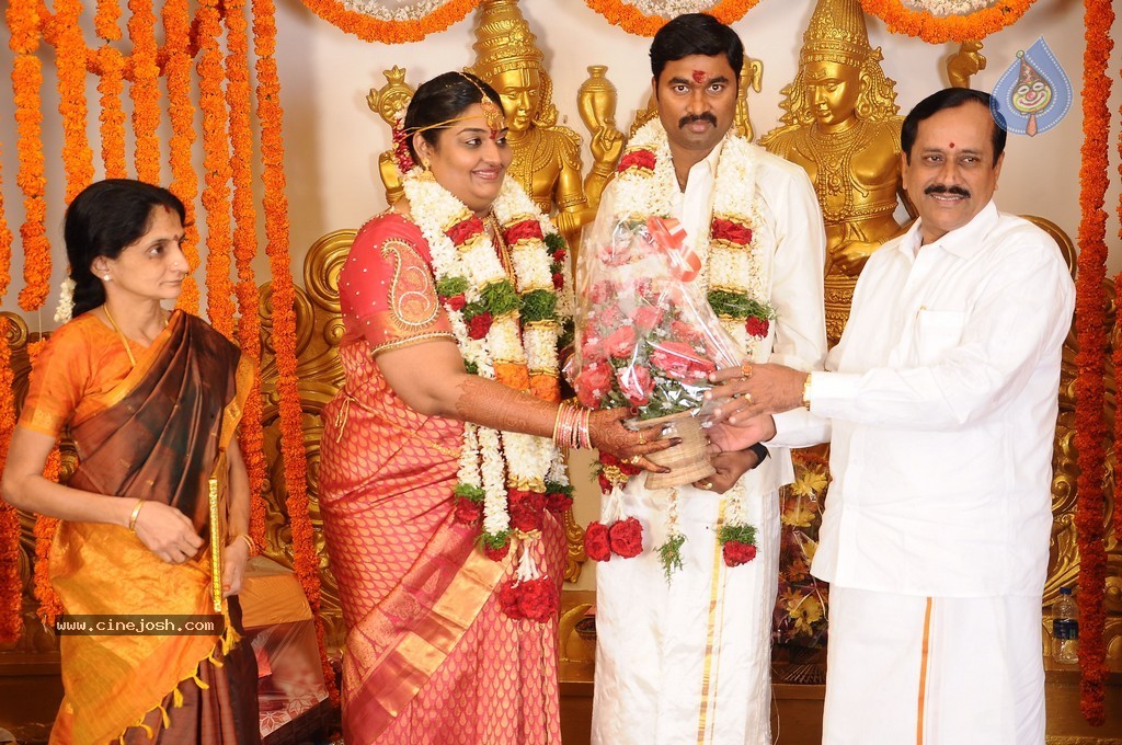 Producer Anbalaya Prabhakaran Daughter Wedding - 3 / 26 photos