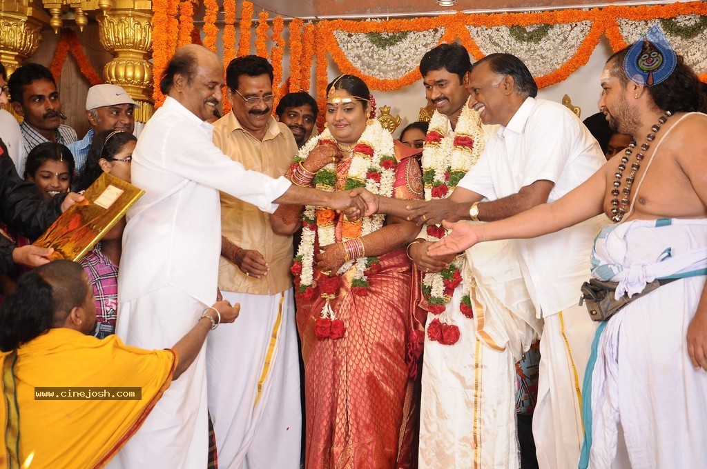 Producer Anbalaya Prabhakaran Daughter Wedding - 4 / 26 photos