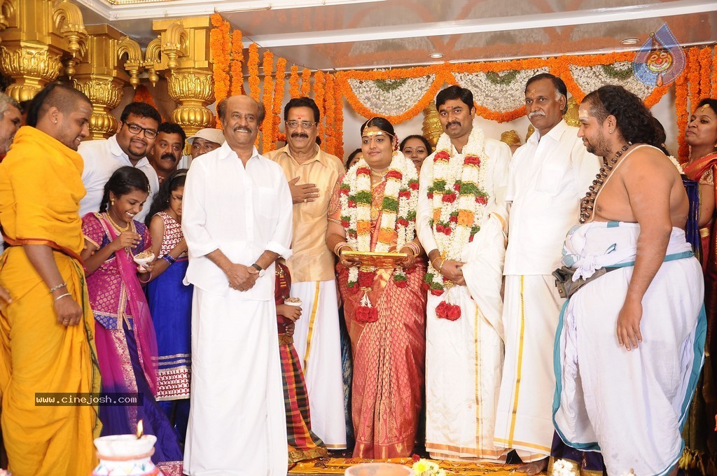 Producer Anbalaya Prabhakaran Daughter Wedding - 5 / 26 photos