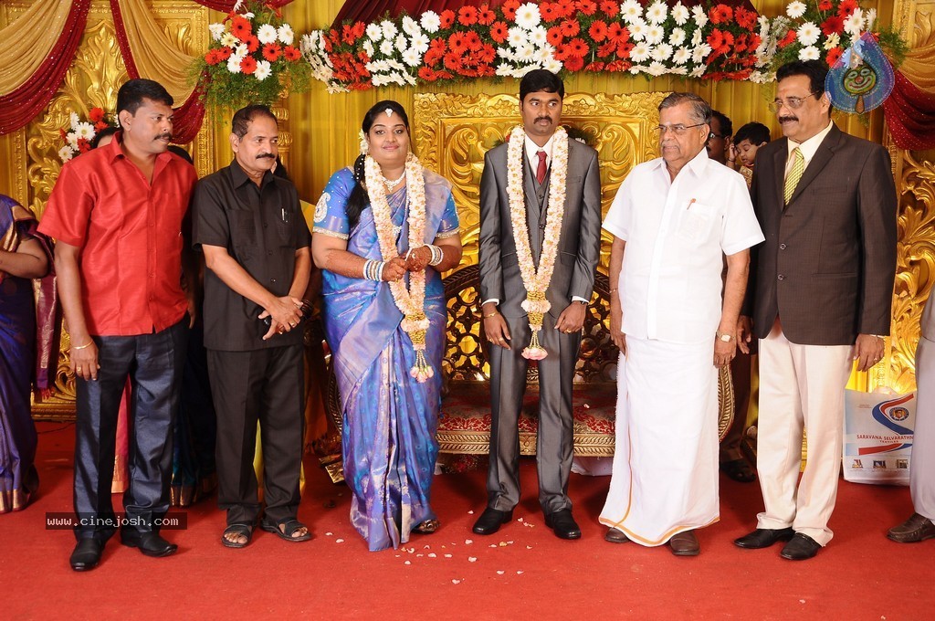 Producer Anbalaya Prabhakaran Daughter Wedding - 8 / 26 photos