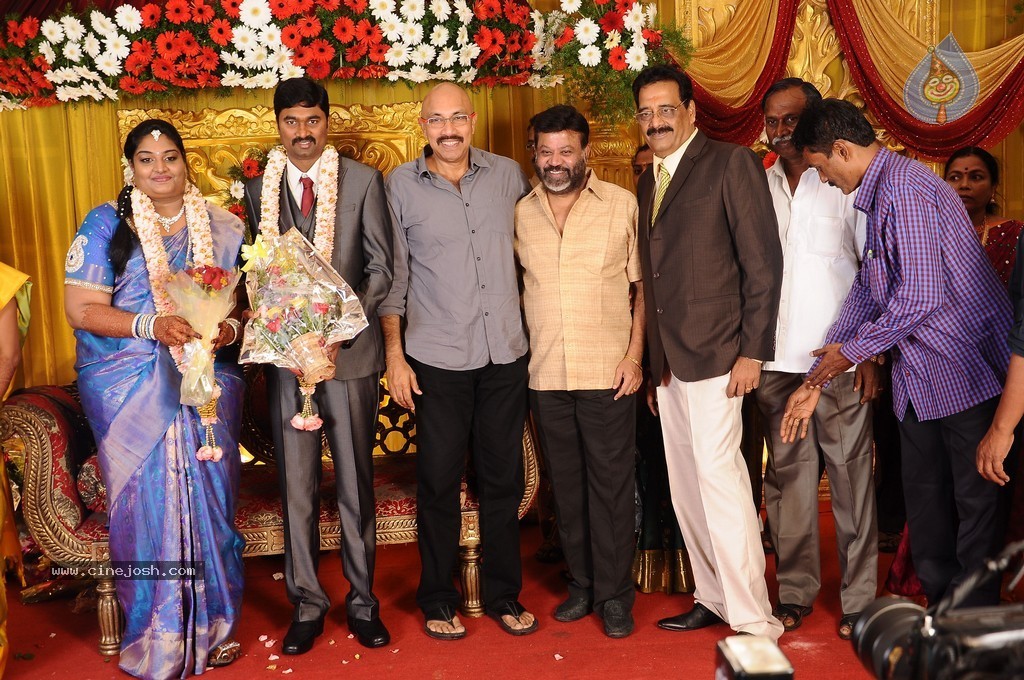 Producer Anbalaya Prabhakaran Daughter Wedding - 9 / 26 photos