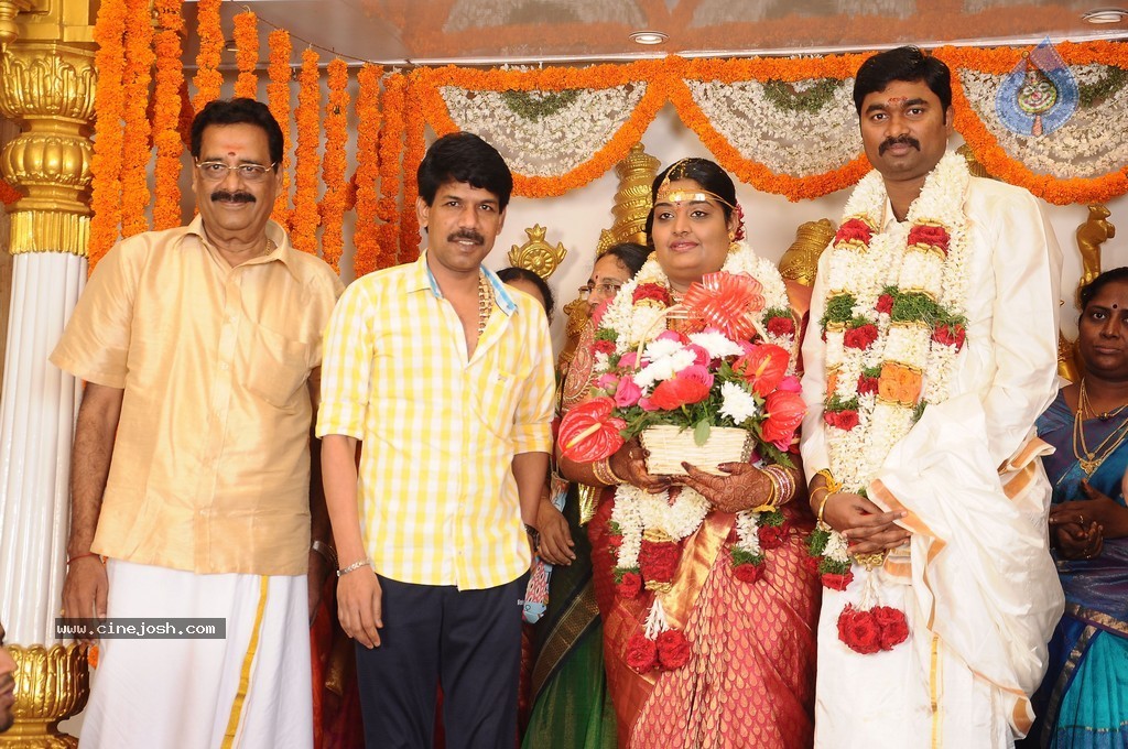 Producer Anbalaya Prabhakaran Daughter Wedding - 10 / 26 photos