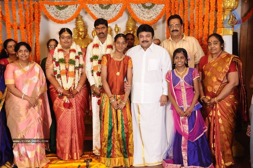 Producer Anbalaya Prabhakaran Daughter Wedding - 12 / 26 photos