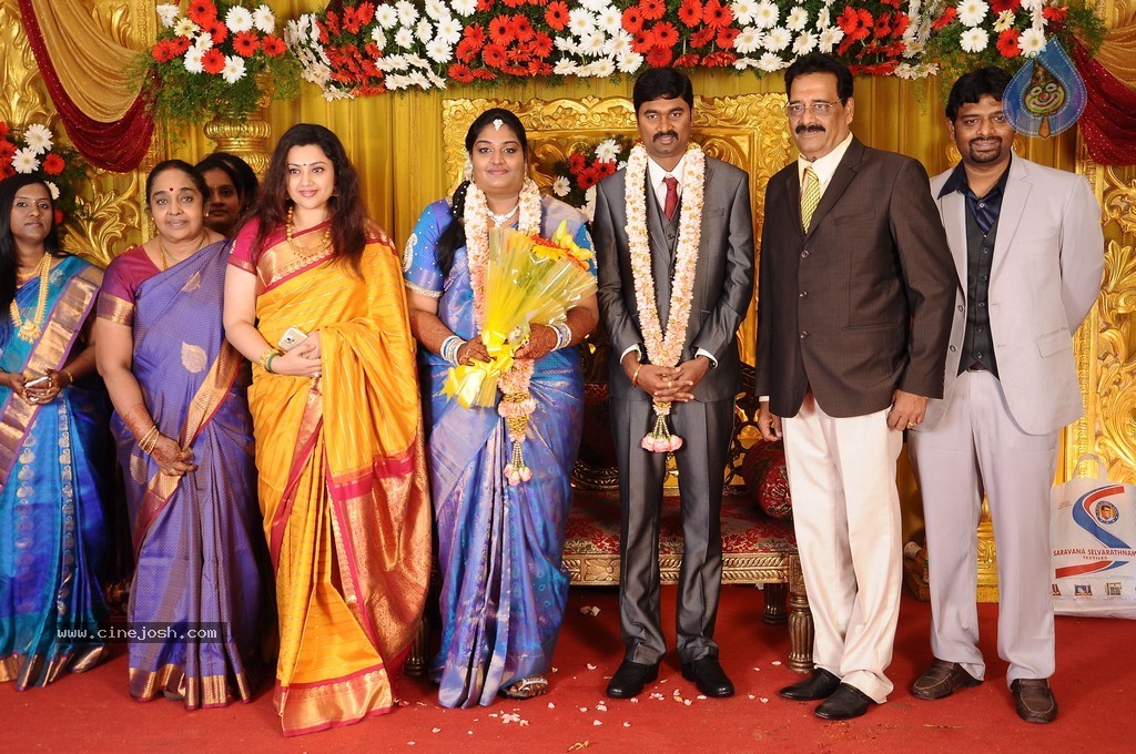 Producer Anbalaya Prabhakaran Daughter Wedding - 13 / 26 photos