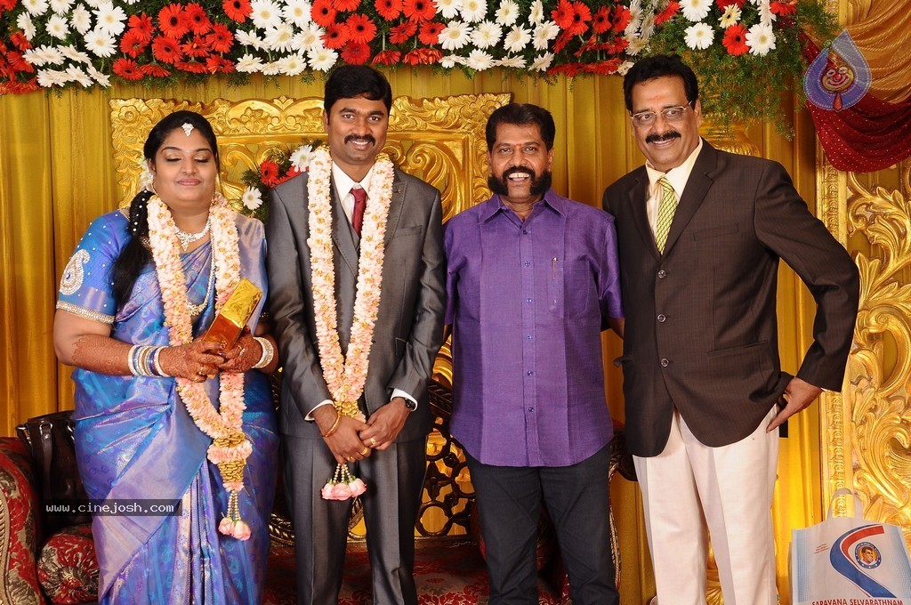 Producer Anbalaya Prabhakaran Daughter Wedding - 14 / 26 photos