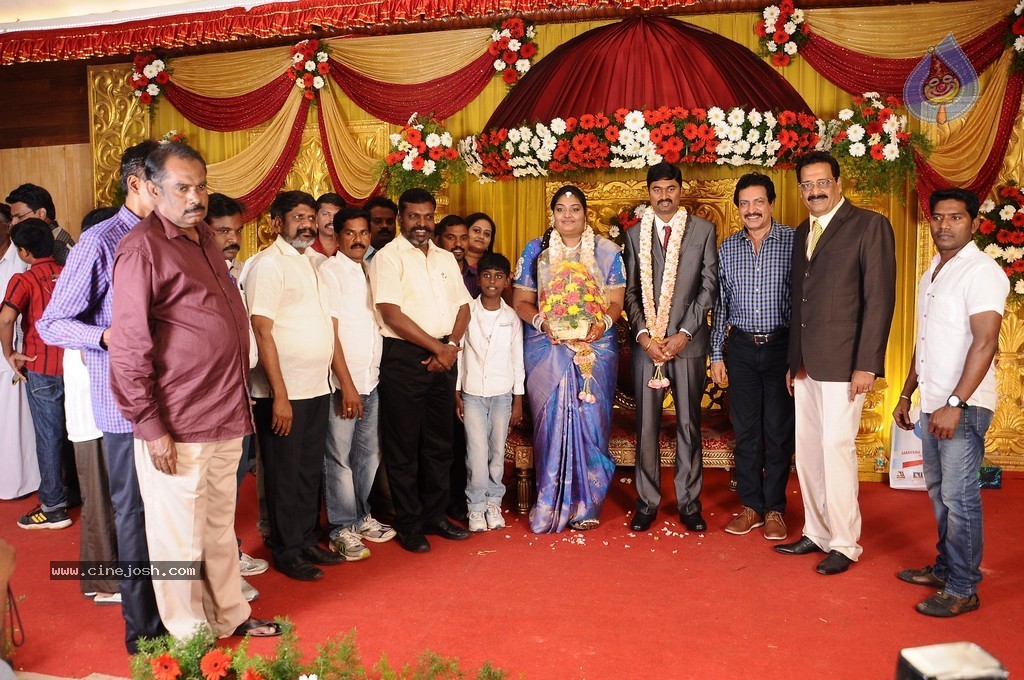 Producer Anbalaya Prabhakaran Daughter Wedding - 15 / 26 photos