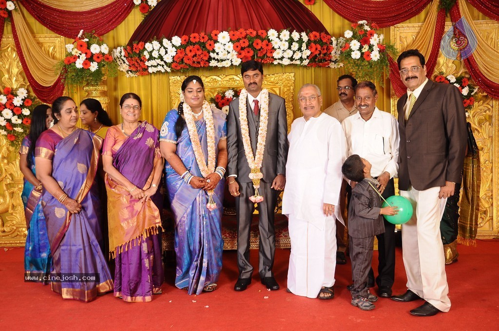 Producer Anbalaya Prabhakaran Daughter Wedding - 18 / 26 photos