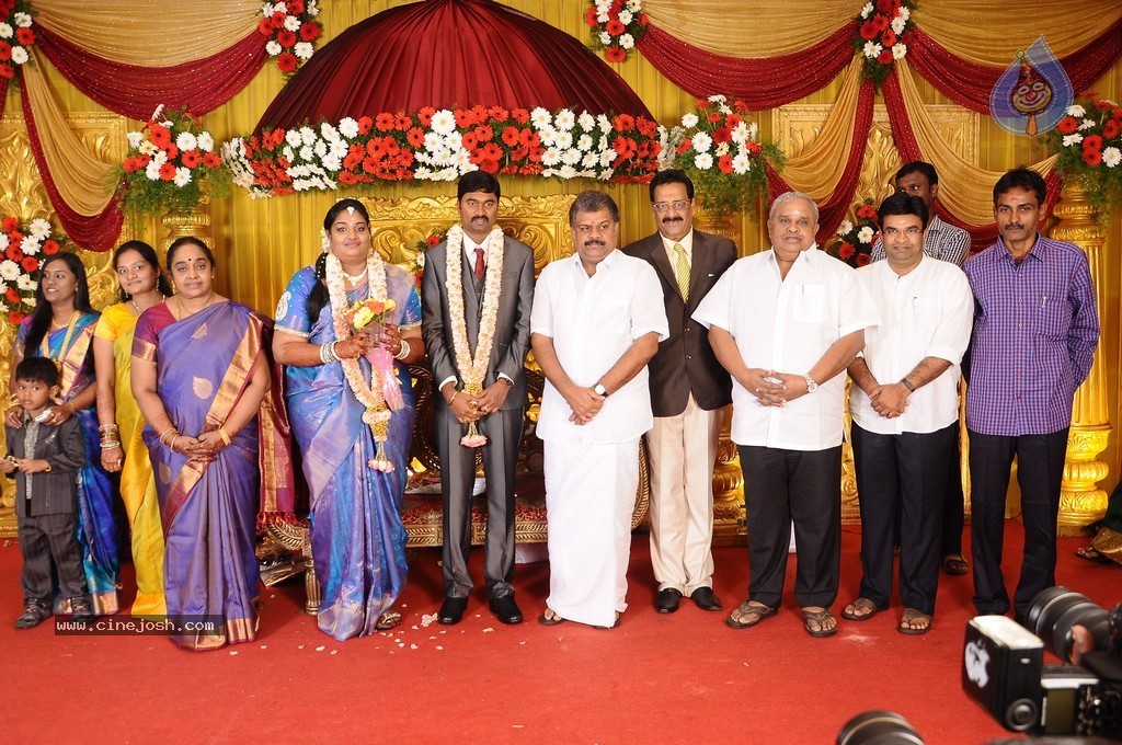 Producer Anbalaya Prabhakaran Daughter Wedding - 19 / 26 photos