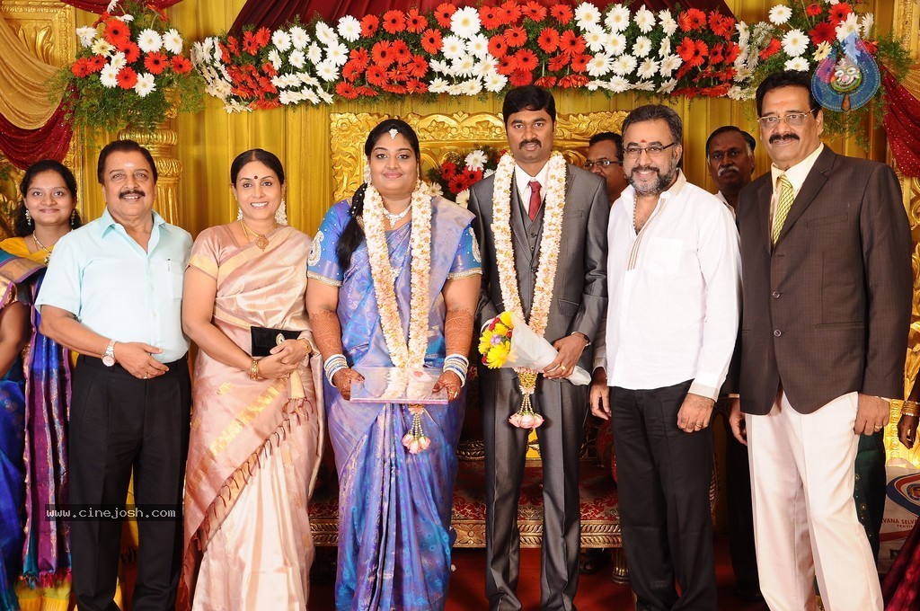 Producer Anbalaya Prabhakaran Daughter Wedding - 21 / 26 photos