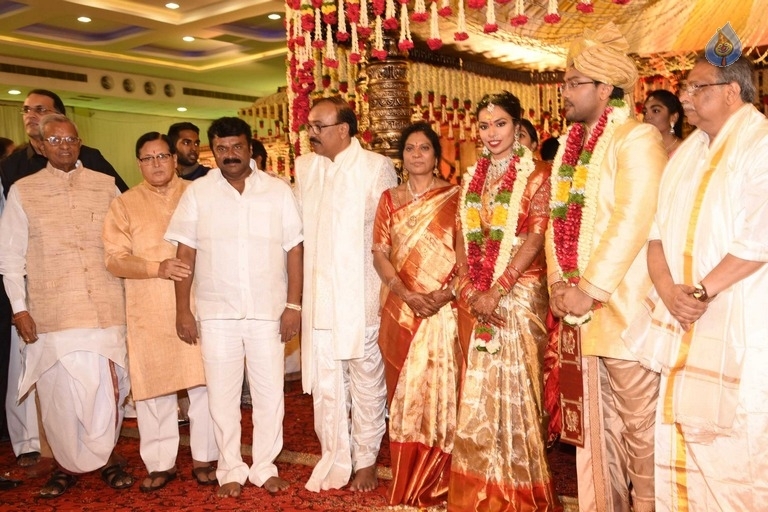 Puskur Rammohan Rao Daughter Wedding Photos - 16 / 47 photos