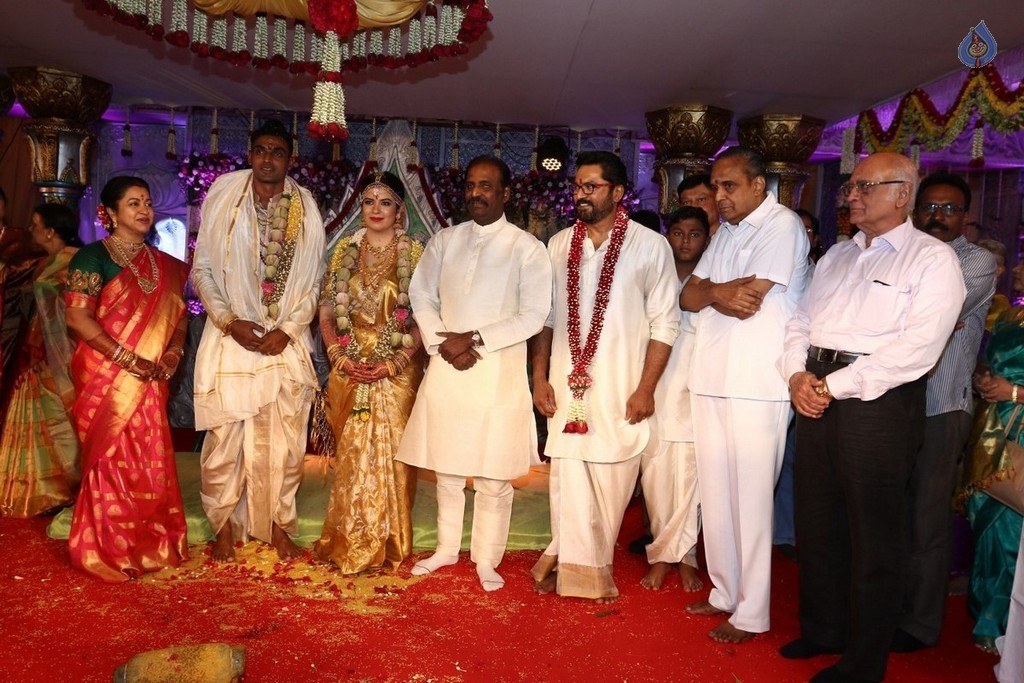 Radhika Daughter Rayane and Mithun Wedding Photos - 8 / 54 photos