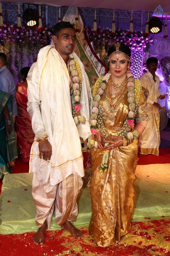 Radhika Daughter Rayane and Mithun Wedding Photos - 9 / 54 photos