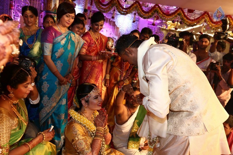 Radhika Daughter Rayane Wedding Ceremony 1 - 12 / 16 photos