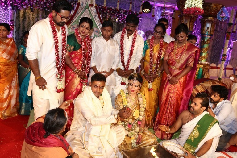Radhika Daughter Rayane Wedding Ceremony 1 - 13 / 16 photos
