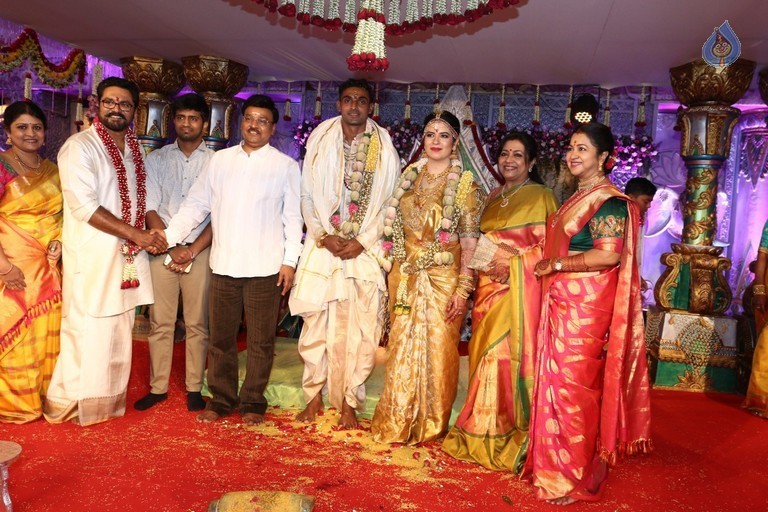 Radhika Daughter Rayane Wedding Ceremony 1 - 14 / 16 photos