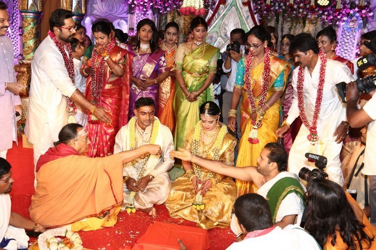 Radhika Daughter Rayane Wedding Ceremony 1 - 15 / 16 photos