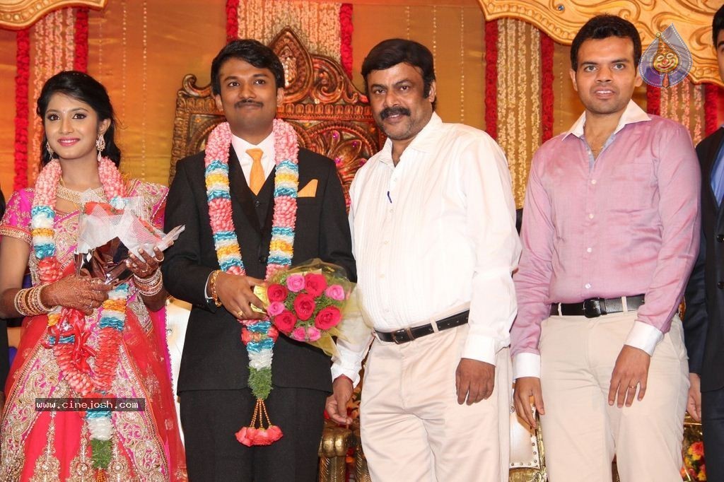 Raj TV MD Daughter Marriage Reception - 16 / 53 photos