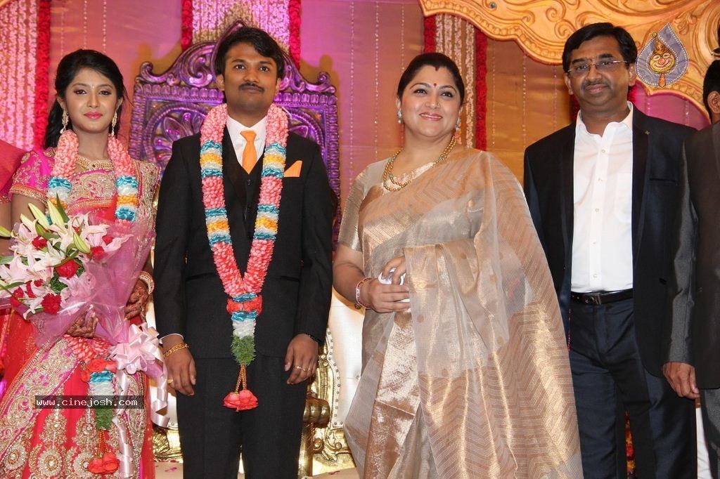 Raj TV MD Daughter Marriage Reception - 21 / 53 photos