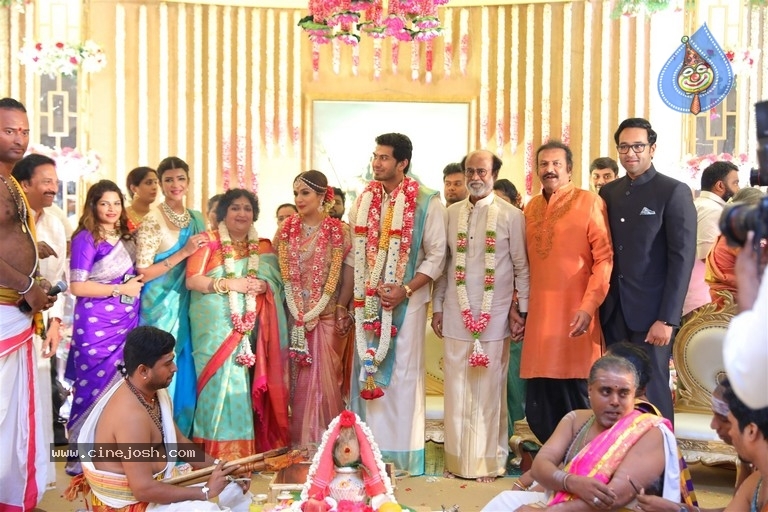 Rajinikanth Daughter Soundarya Wedding Photos - 6 / 15 photos