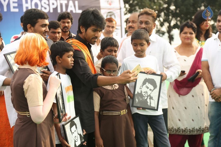 Ram Charan at World Sight Day Walk - 7 / 63 photos