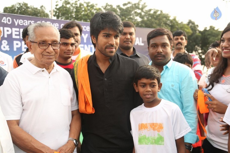 Ram Charan at World Sight Day Walk - 10 / 63 photos