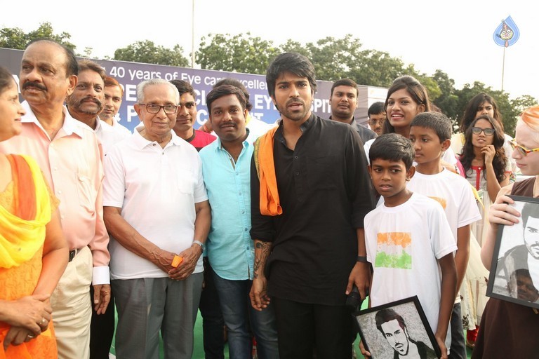 Ram Charan at World Sight Day Walk - 15 / 63 photos