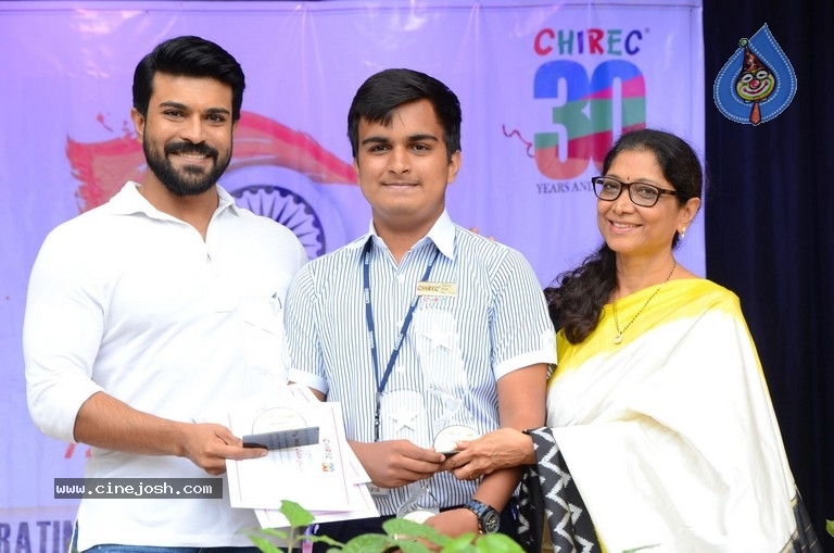Ram Charan Celebrates Independence Day In Chirec School - 19 / 60 photos