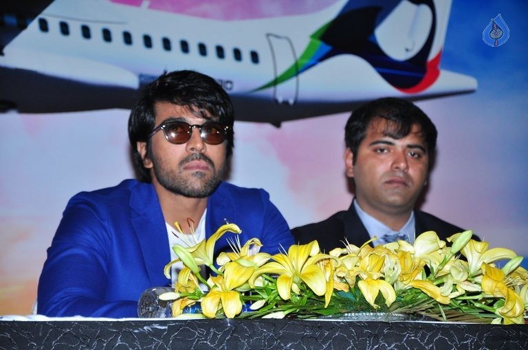 Ram Charan Trujet Airways Press Meet - 11 / 42 photos