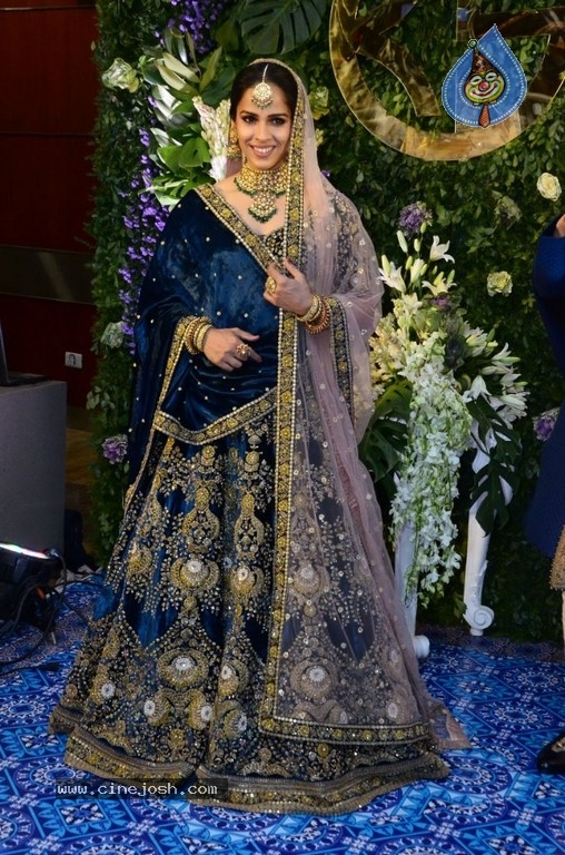 Saina Nehwal and Parupalli Kashyap Wedding Reception - 3 / 126 photos