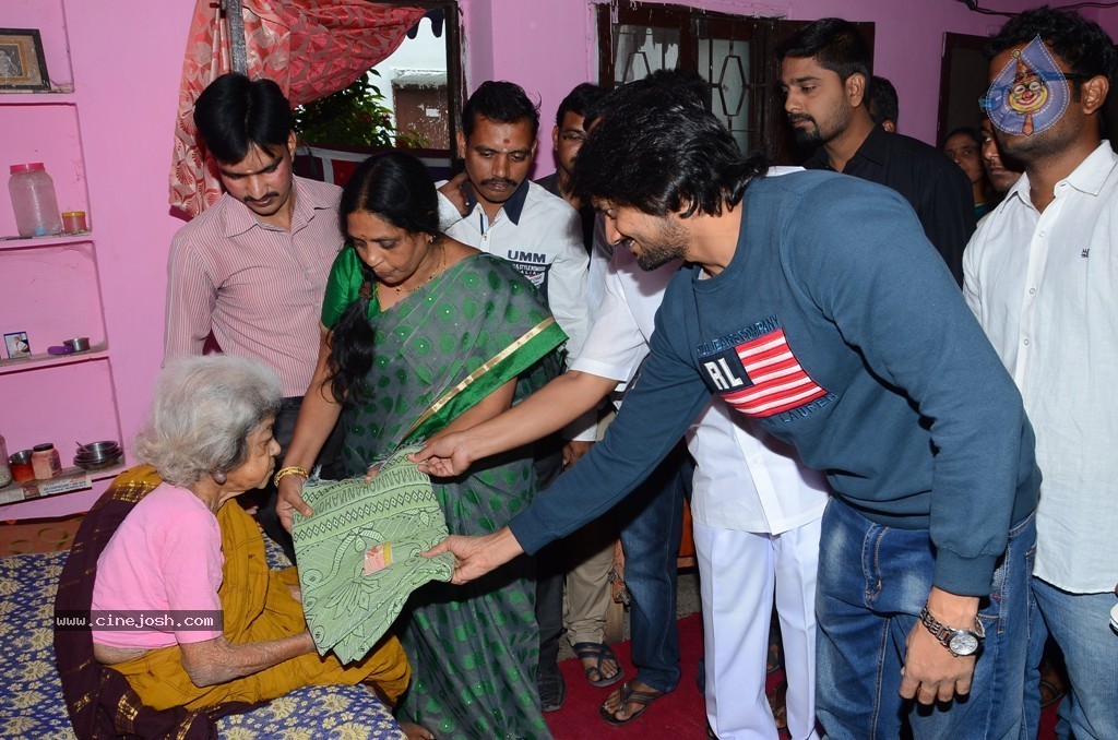 Sairam Shankar at Sri Shirdi Sai Old Age Home - 1 / 10 photos