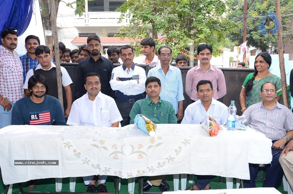 Sairam Shankar at Sri Shirdi Sai Old Age Home - 3 / 10 photos