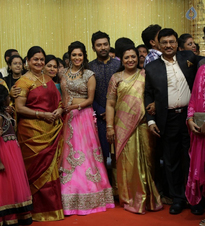 Shanthnu - Keerthi Wedding Reception Photos - 1 / 29 photos