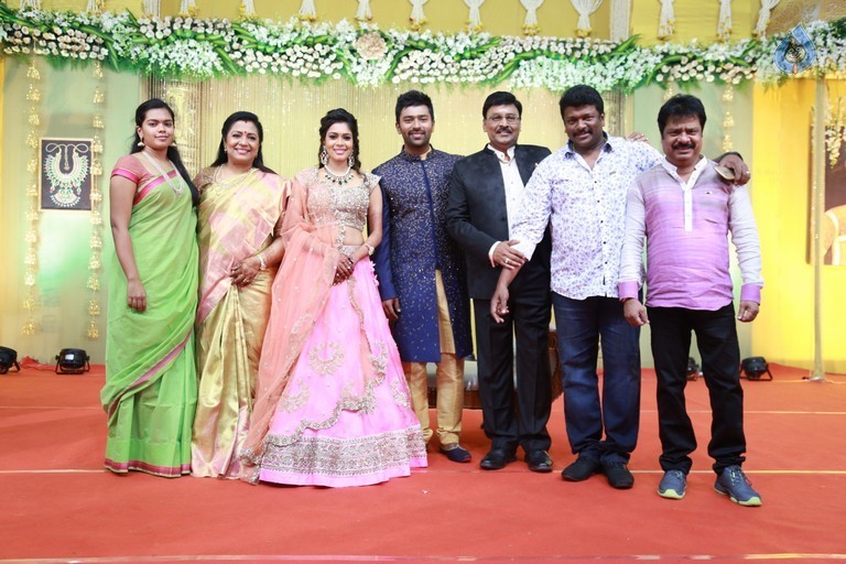 Shanthnu - Keerthi Wedding Reception Photos - 5 / 29 photos