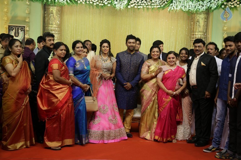 Shanthnu - Keerthi Wedding Reception Photos - 14 / 29 photos