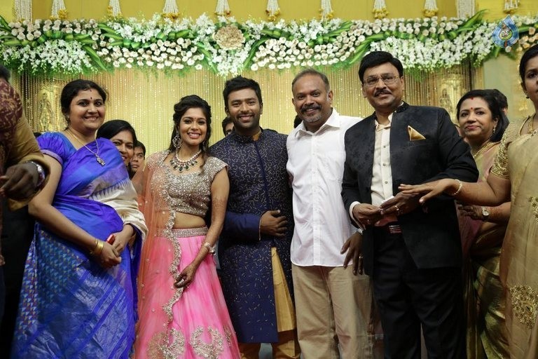 Shanthnu and Keerthi Wedding Reception Photos - 8 / 126 photos