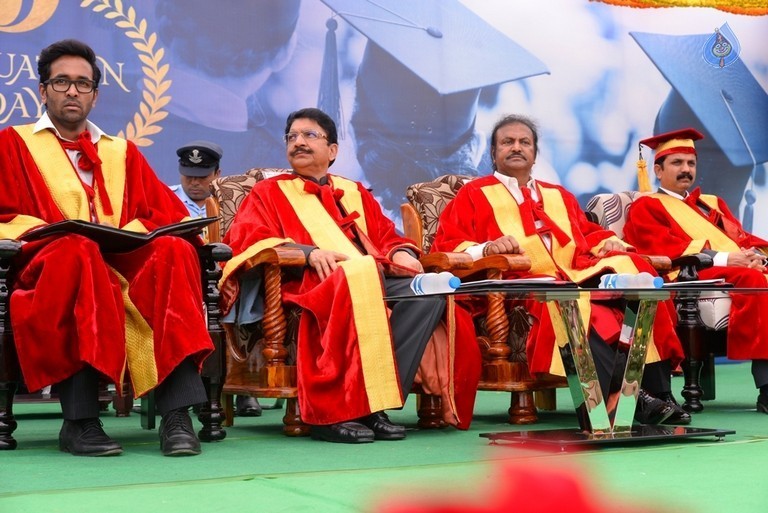 Sree Vidyanikethan College 5th Graduation Day Photos - 4 / 23 photos