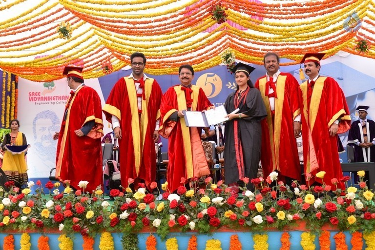 Sree Vidyanikethan College 5th Graduation Day Photos - 5 / 23 photos