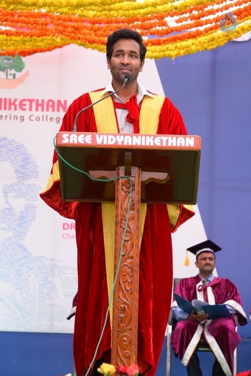 Sree Vidyanikethan College 5th Graduation Day Photos - 12 / 23 photos