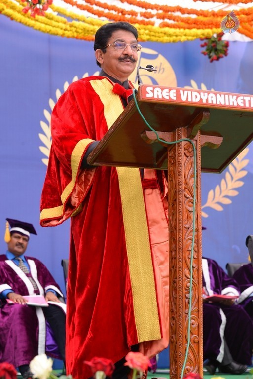 Sree Vidyanikethan College 5th Graduation Day Photos - 16 / 23 photos