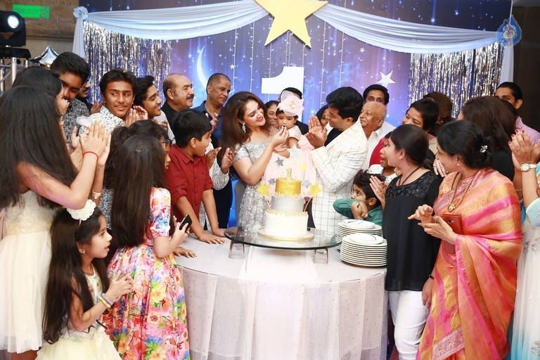 Sridevi Daughter Baby Rupikaa 1st Year Birthday Celebrations - 8 / 19 photos