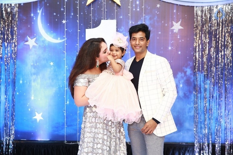Sridevi Daughter Baby Rupikaa 1st Year Birthday Celebrations - 15 / 19 photos